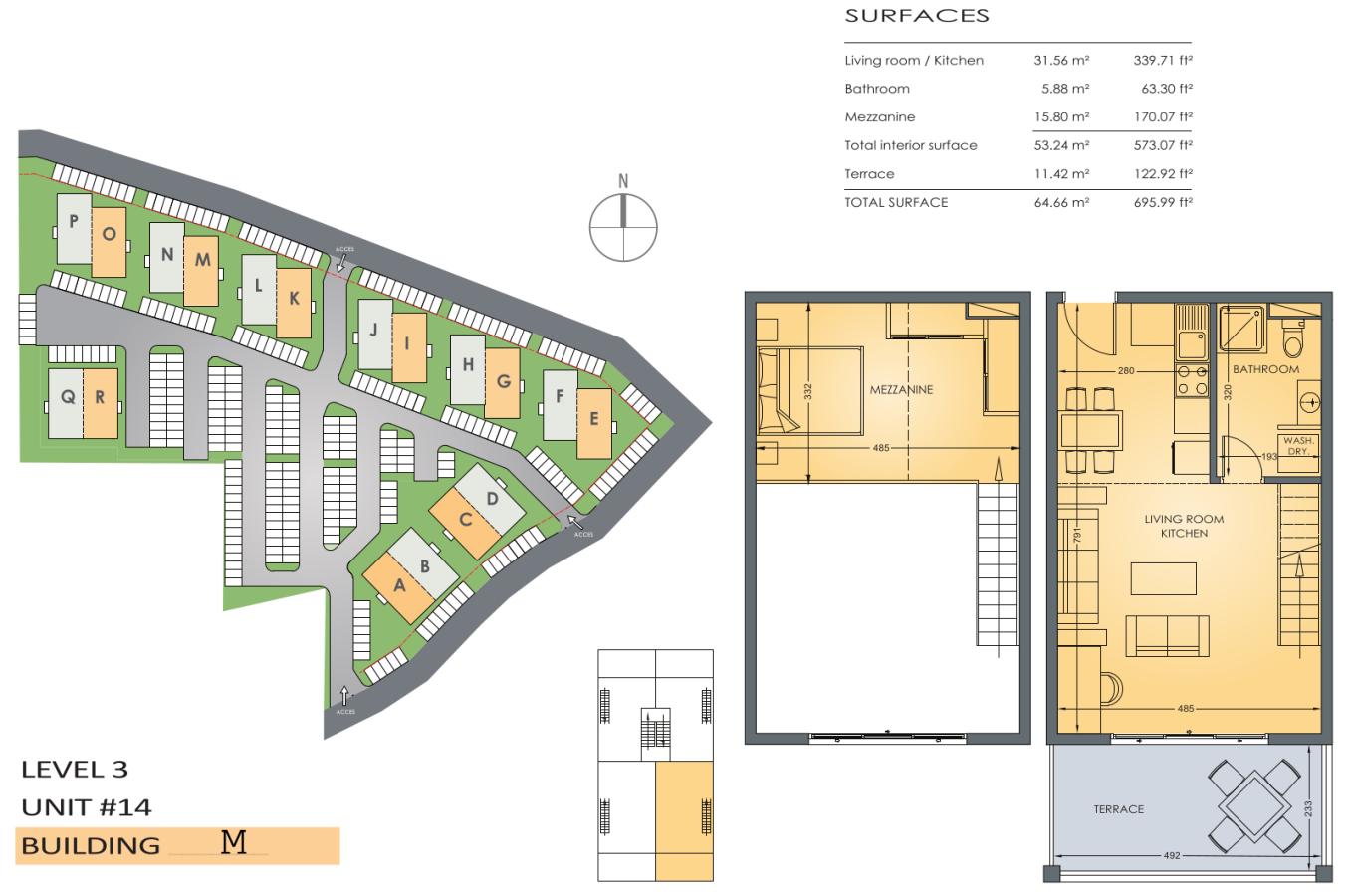 Studios for sale in St Maarten with Mezzanine & Lagoon Views – Jordan Village Cupecoy. Investment
