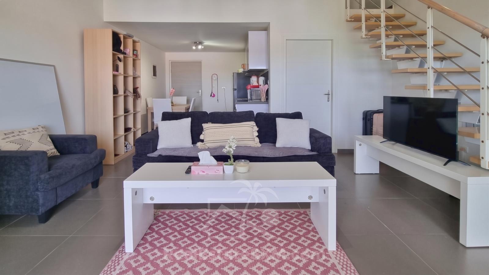 Studios for sale in St Maarten with Mezzanine & Lagoon Views – Jordan Village Cupecoy. Investment