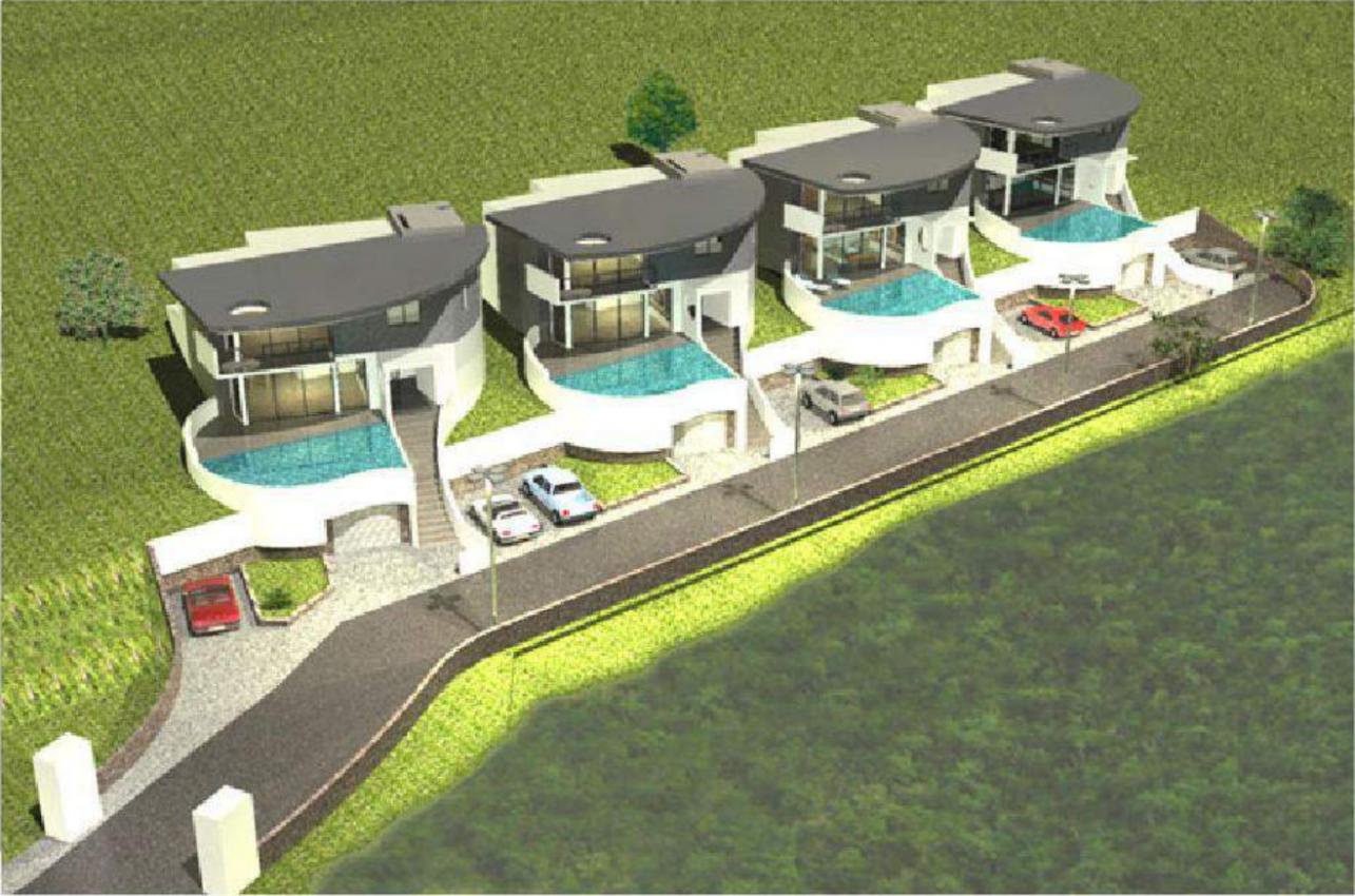 Land for sale in St Maarten with a ready project Surya Villas at Ocean View Terrace