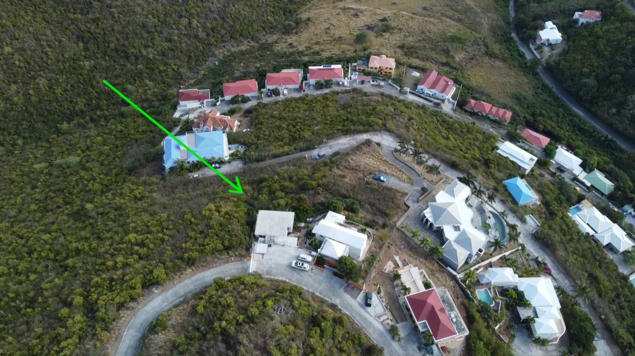 Land for sale in St Maarten with a ready project Surya Villas at Ocean View Terrace