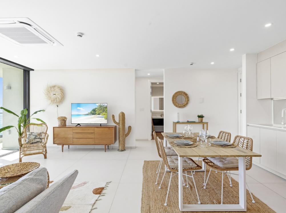 Condo for sale in St Maarten Cupecoy Fourteen Towers. Incredible panoramic ocean view. B1602