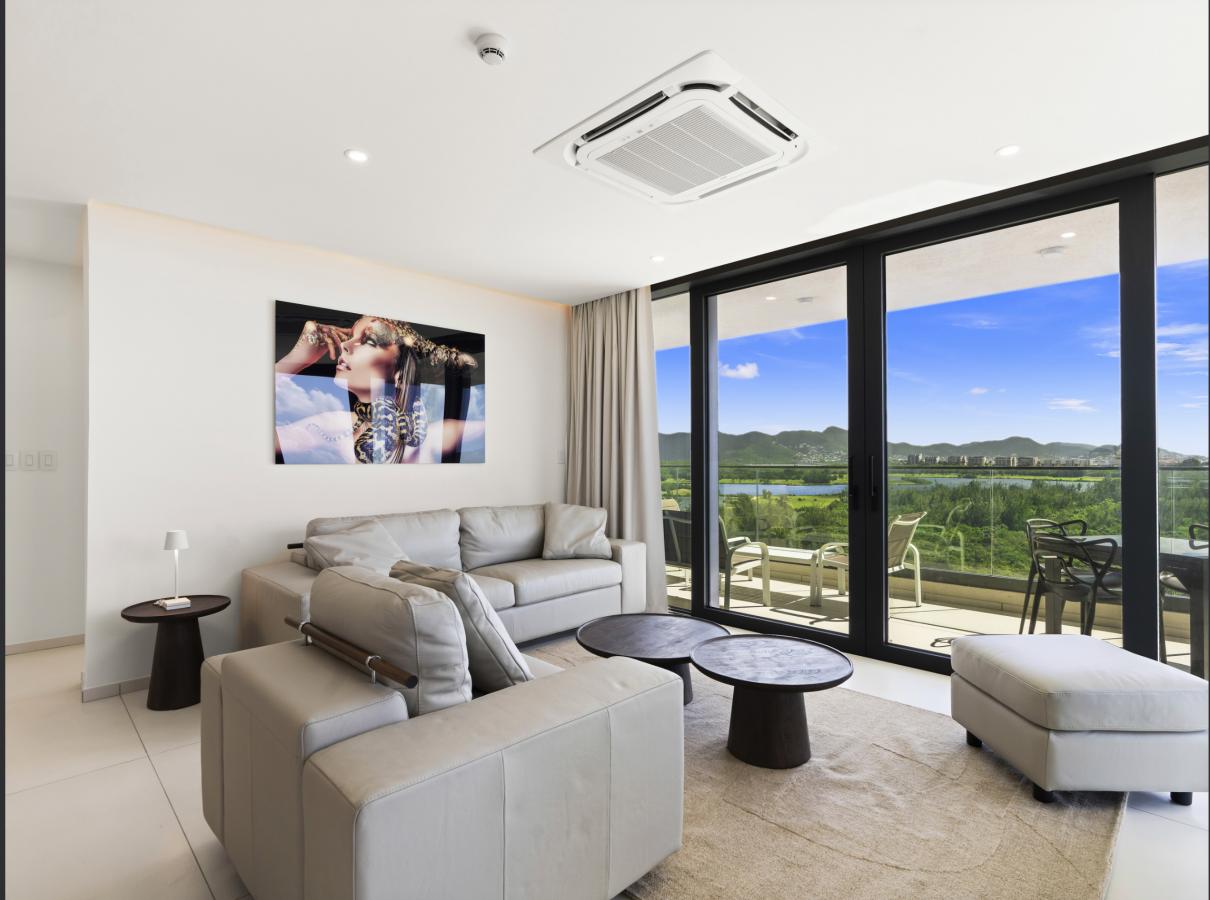 St Maarten home for sale: Spectacular 1BR Corner Ocean View Apartment — Fourteen, Cupecoy (B-802)