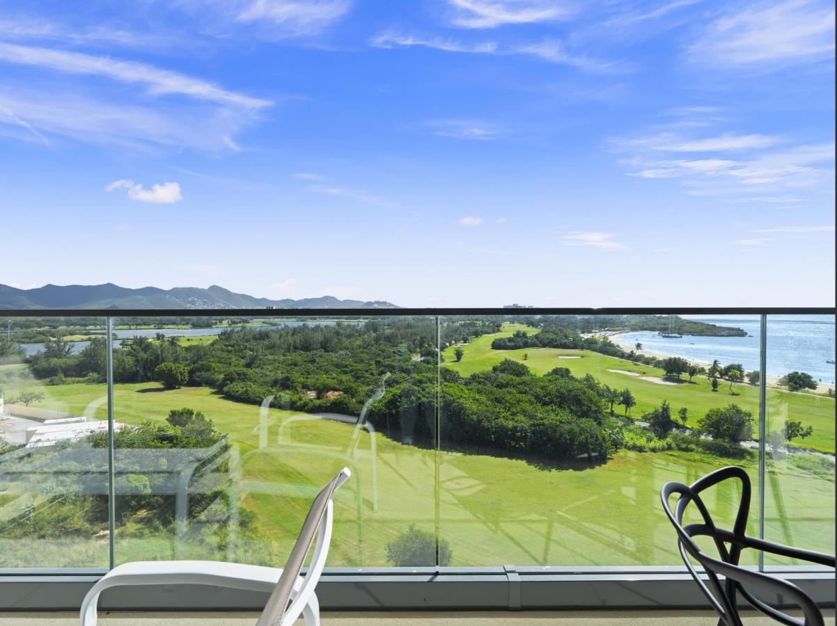 St Maarten home for sale: Spectacular 1BR Corner Ocean View Apartment — Fourteen, Cupecoy (B-802)